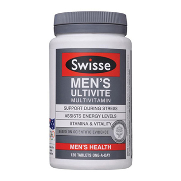 Swisse 补充多种维生素矿物质抗氧化成分 男士复合维生素片 120片